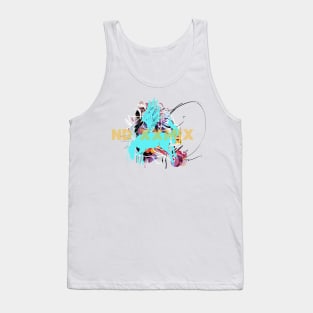 Horse abstract collage Tank Top